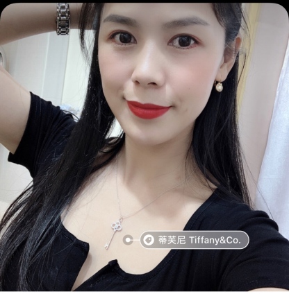 Buy replica Tiffany Crown Key Pendant Necklace and replica jewelry from PICKS Jewelry