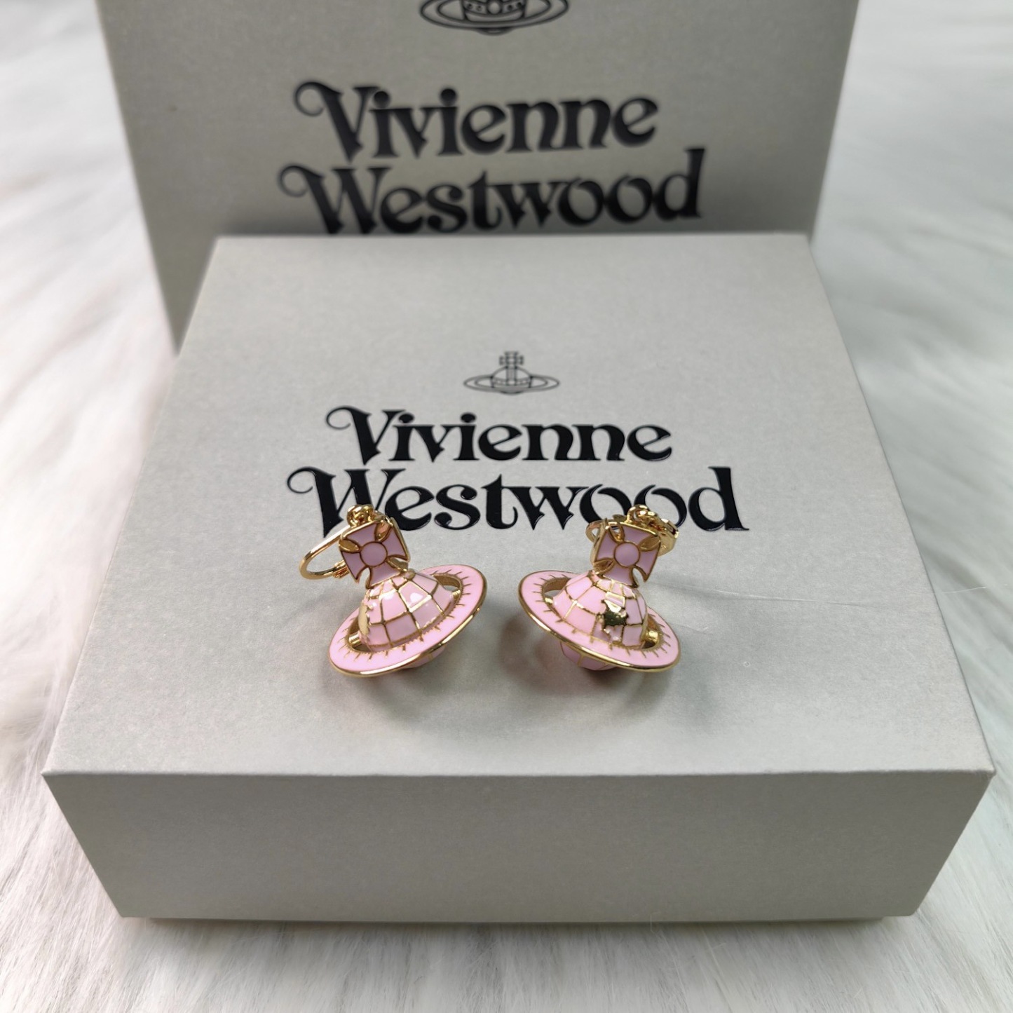 Buy replica Vivienne Westwood Galileo's Globe Saturn Earrings and replica jewelry from PICKS Jewelry