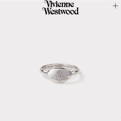 Buy replica Vivienne Westwood Debossed Stamped Saturn Ring and replica jewelry from PICKS Jewelry