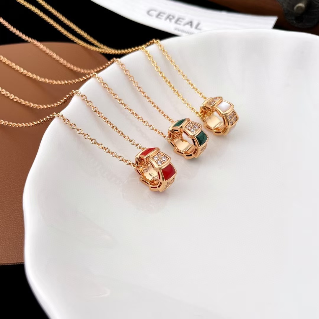 Buy replica Bvlgari Serpenti Viper Necklace and replica jewelry from PICKS Jewelry