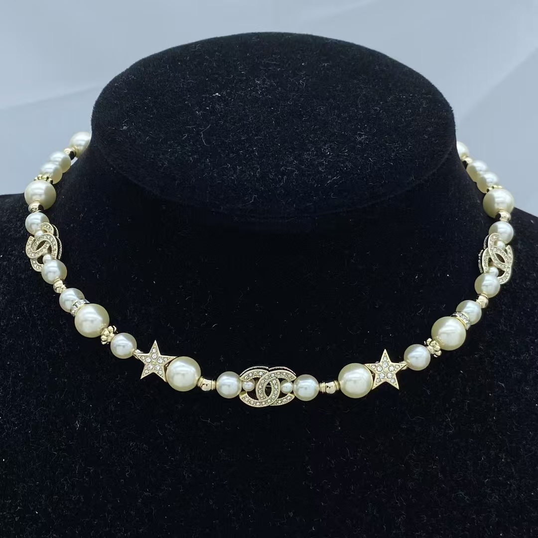 Buy replica Chanel Coco Star Pearl Necklace and replica jewelry from PICKS Jewelry
