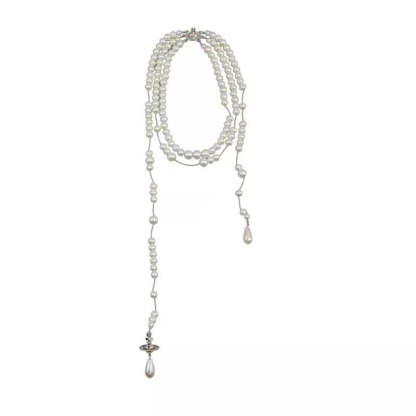 Buy replica Vivienne Westwood Broken Pearl Necklace and replica jewelry from PICKS Jewelry
