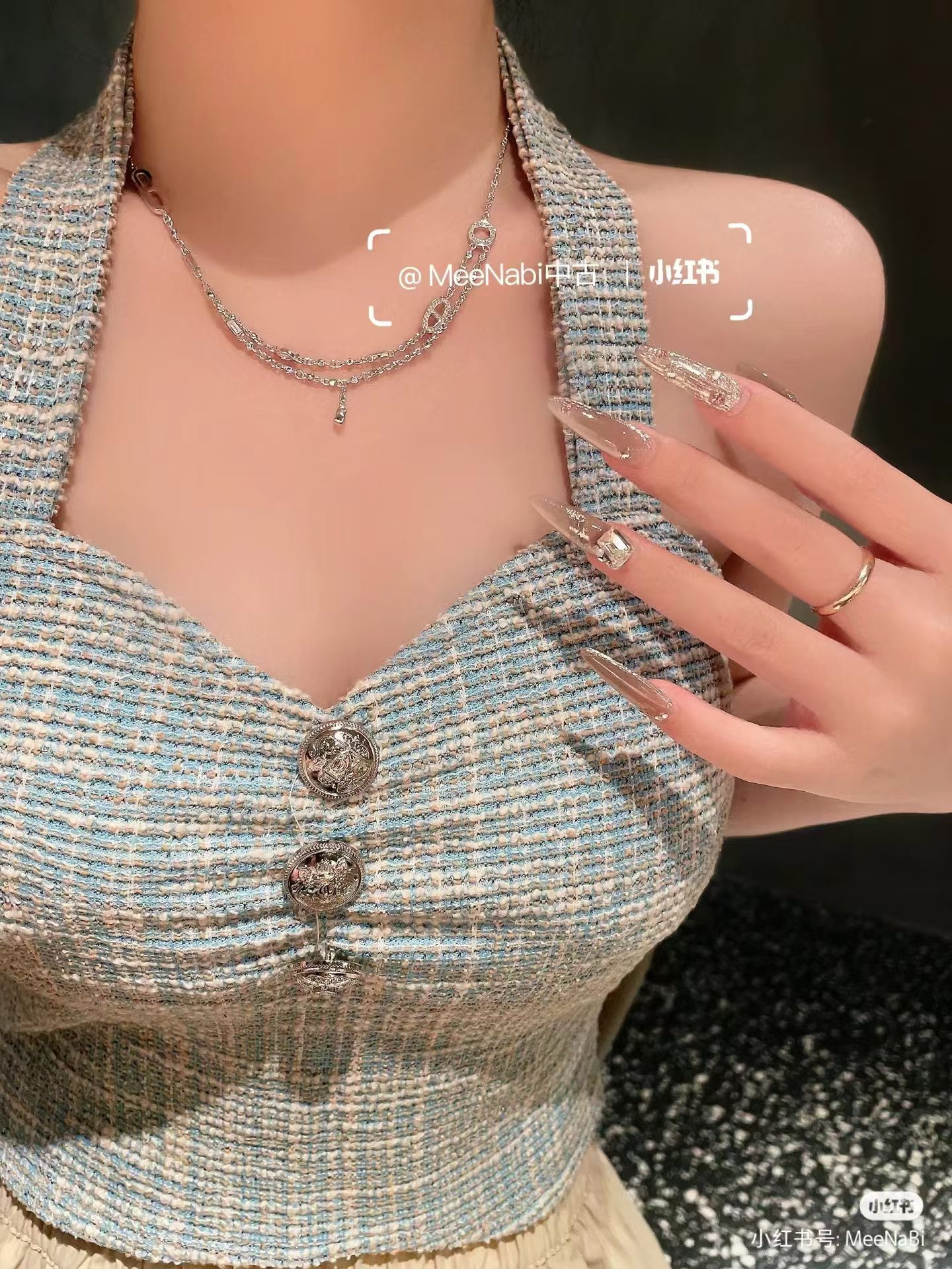 Buy replica Hermes Pig Nose Teardrop Diamond Pendant Necklace and replica jewelry from PICKS Jewelry