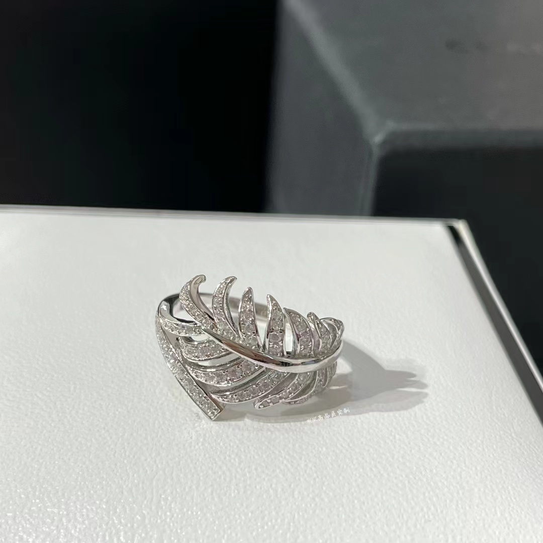 Buy replica Chanel Diamond Plume De Ring and replica jewelry from PICKS Jewelry