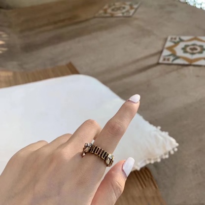 Buy replica Dior Vintage Rhinestone Ring and replica jewelry from PICKS Jewelry