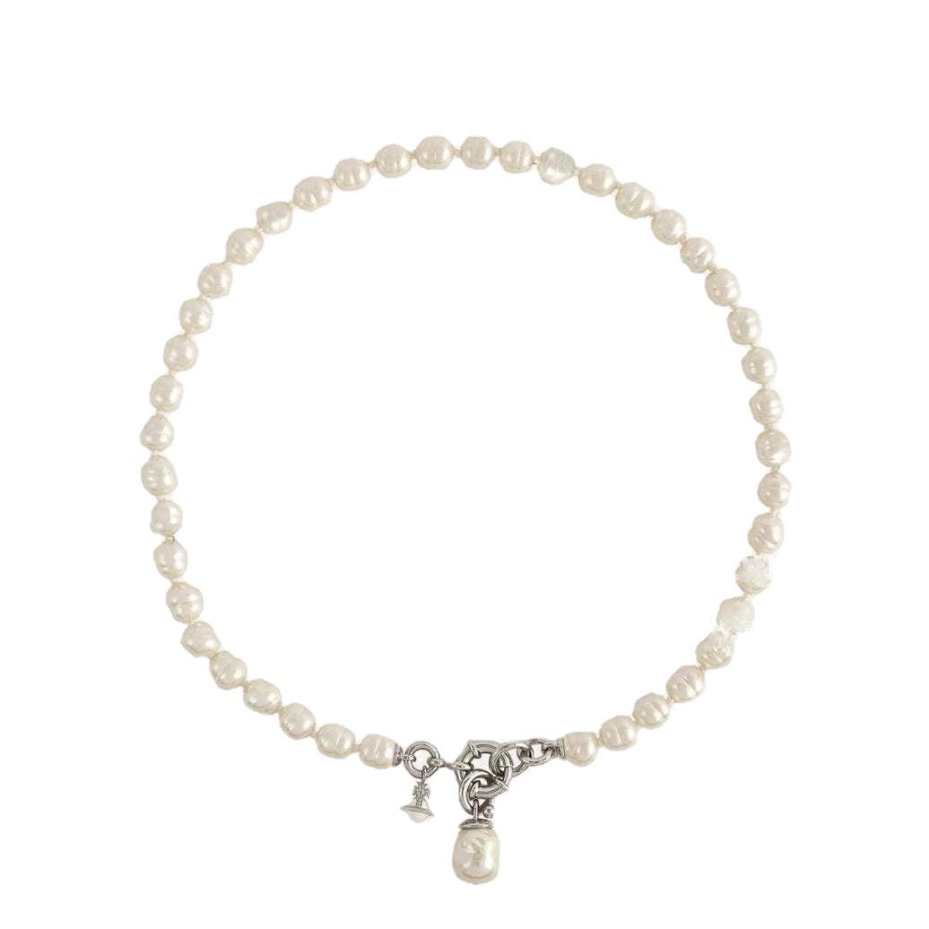 Buy replica Vivienne Westwood Teardrop Pearl Charm Pendant Necklace and replica jewelry from PICKS Jewelry