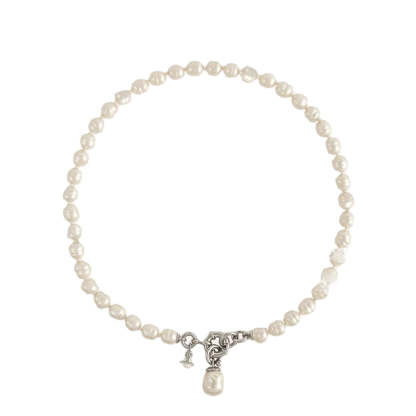 Buy replica Vivienne Westwood Teardrop Pearl Charm Pendant Necklace and replica jewelry from PICKS Jewelry