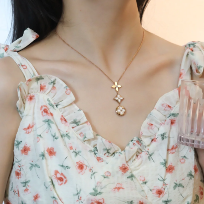 Buy replica Louis Vuitton Color Blossom Lariat Necklace and replica jewelry from PICKS Jewelry