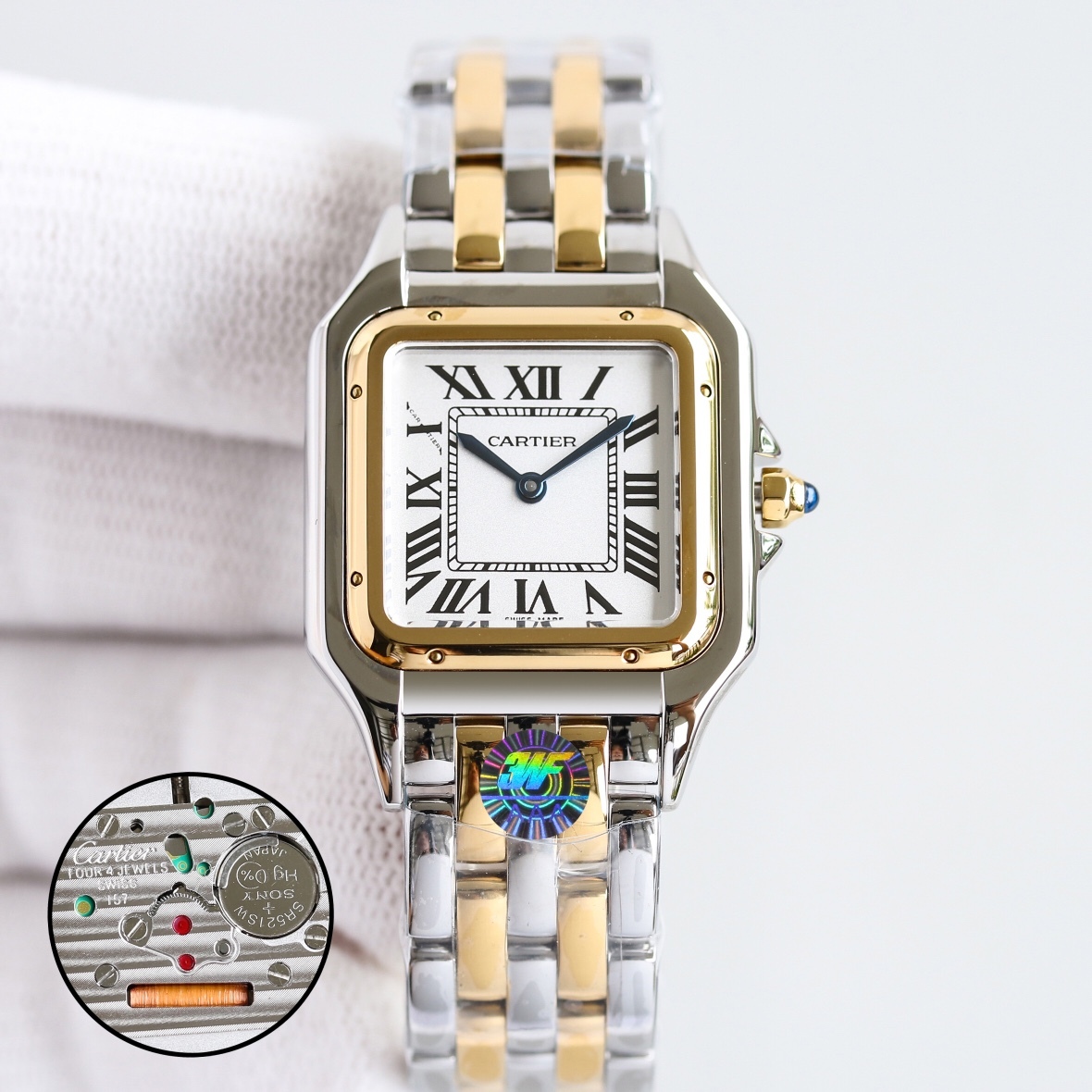 Buy replica Cartier Panthère de Watch - Medium 27*37MM and replica jewelry from PICKS Jewelry