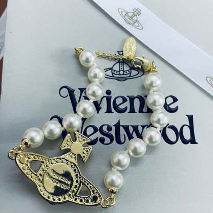 Buy replica Vivienne Westwood Enamel Diamond Saturn Bracelet and replica jewelry from PICKS Jewelry