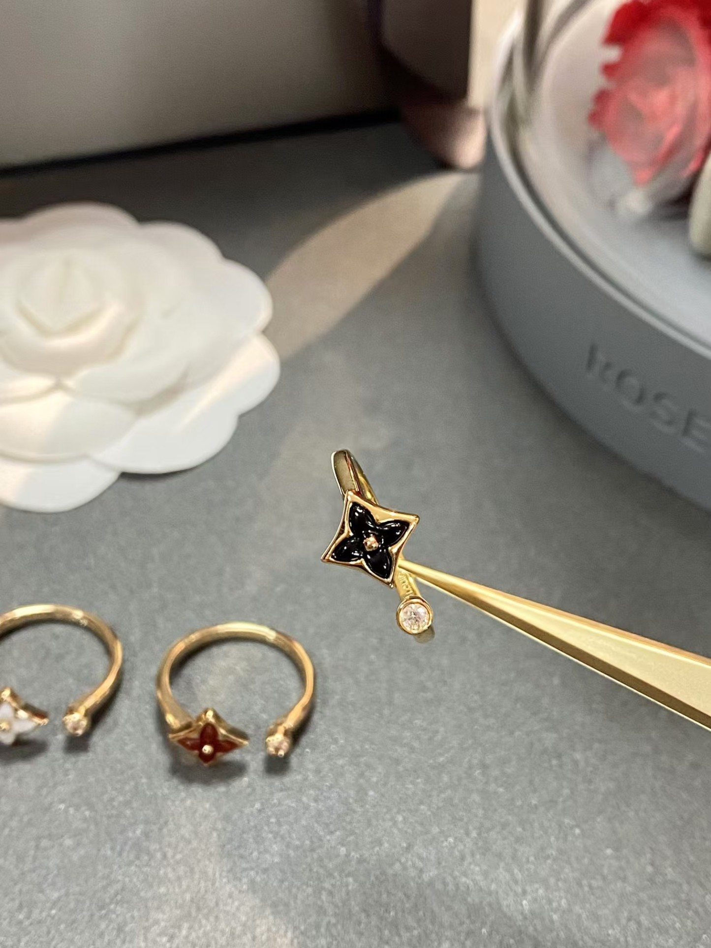 Buy replica Louis Vuitton Color Blossom Mini Star Ring and replica jewelry from PICKS Jewelry