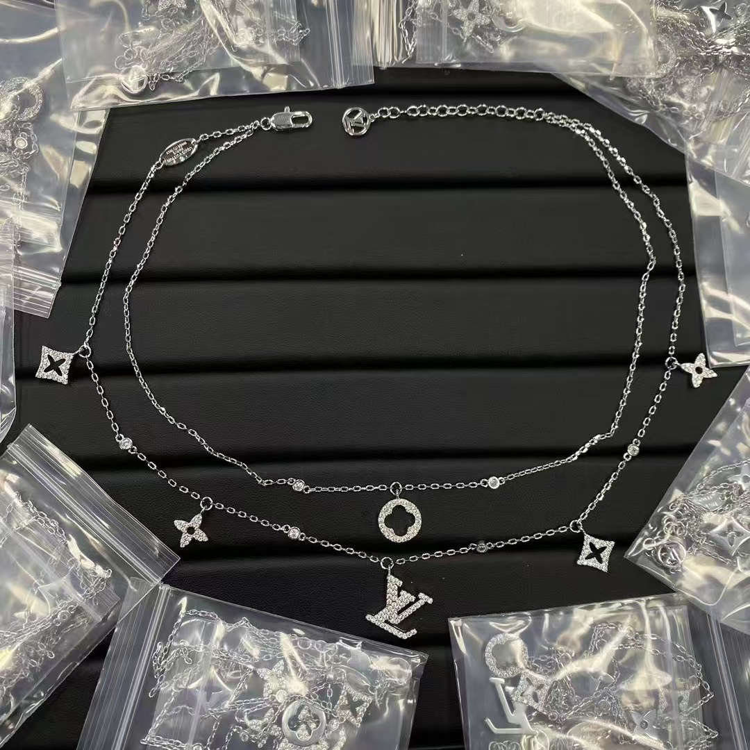 Buy replica Louis Vuitton Two Layered Necklace and replica jewelry from PICKS Jewelry