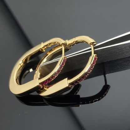 Buy replica Tiffany Pink Diamond Lock Earrings and replica jewelry from PICKS Jewelry
