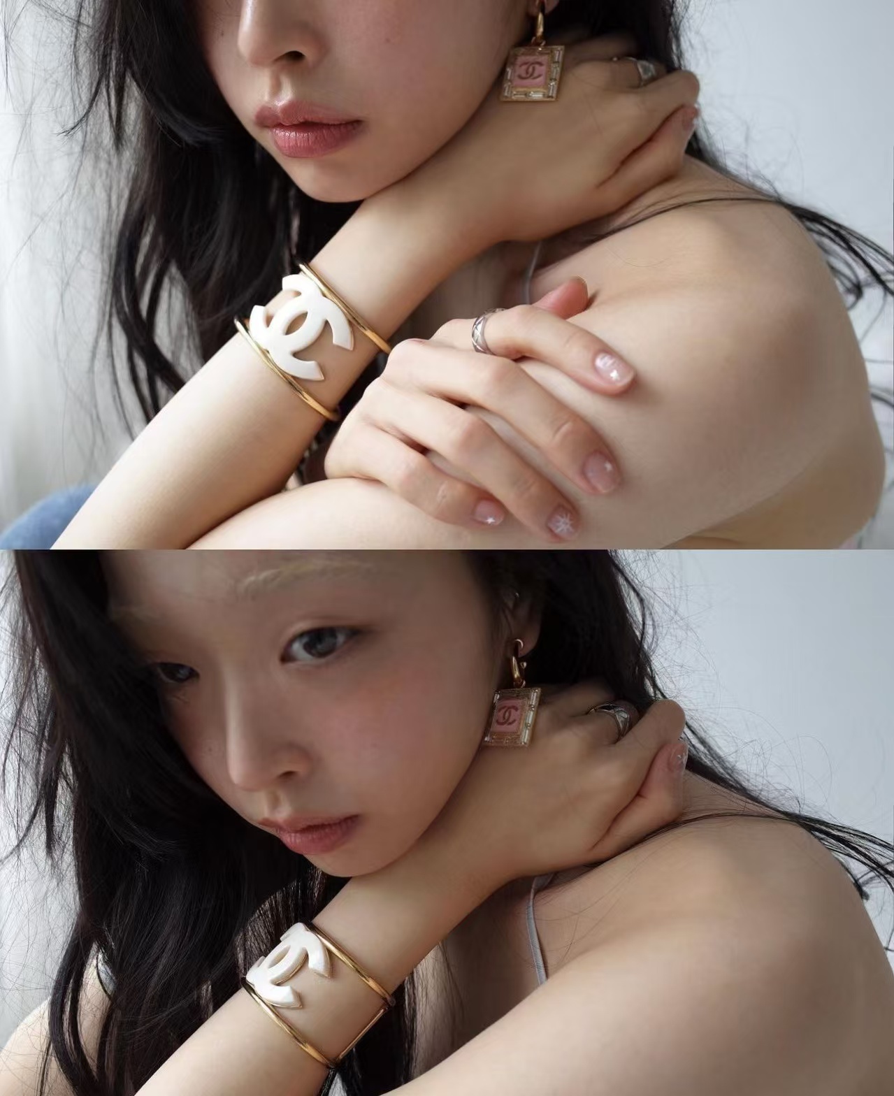 Buy replica Chanel CUFF Funky Exaggerated Geometric Bangle Bracelet and replica jewelry from PICKS Jewelry