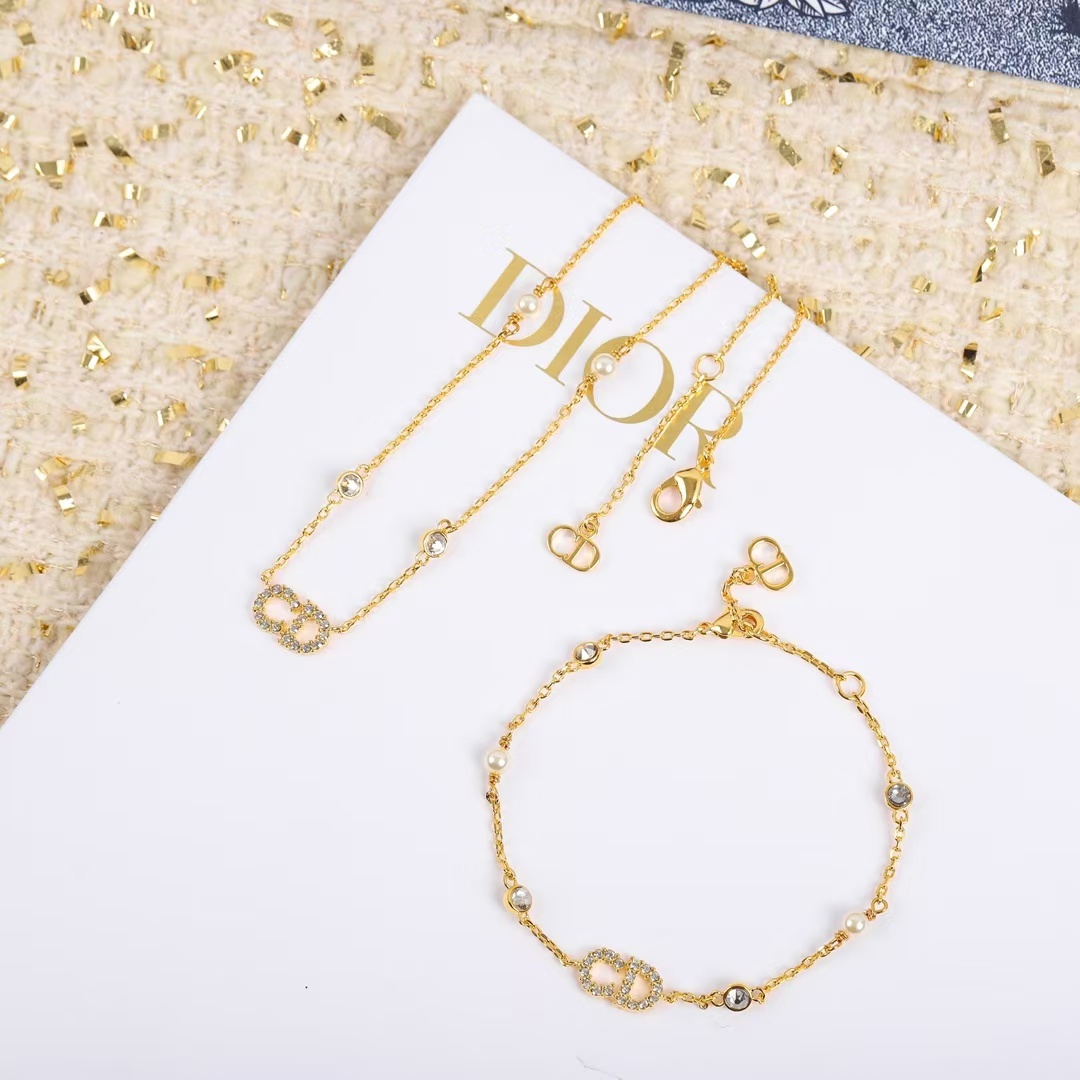 Buy replica Dior CD Diamond Bracelet and replica jewelry from PICKS Jewelry