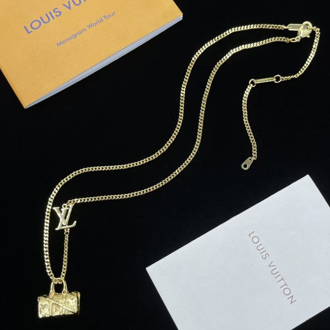 Buy replica Louis Vuitton Bag Pendant Necklace and replica jewelry from PICKS Jewelry
