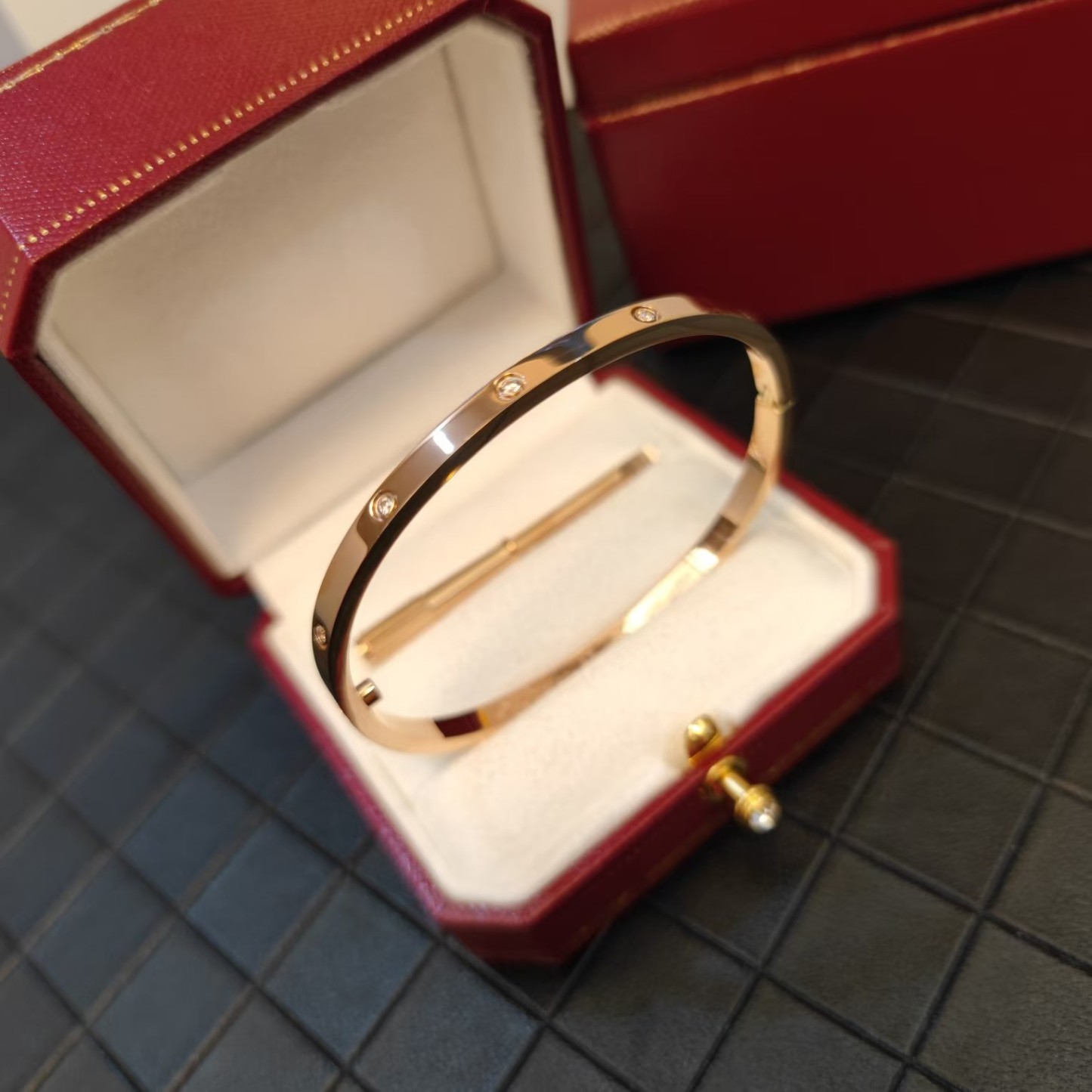 Buy replica Cartier LOVE Bangle Bracelet and replica jewelry from PICKS Jewelry