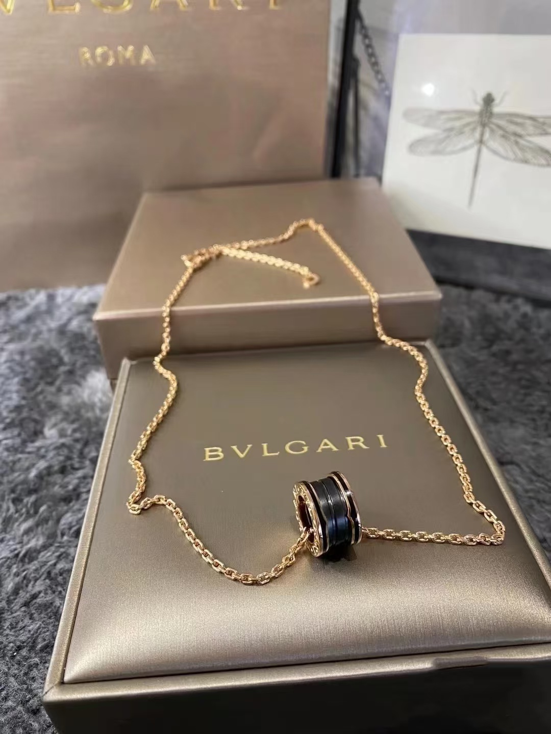 Buy replica Bvlgari B.zero1 Necklace - Ceramic and replica jewelry from PICKS Jewelry