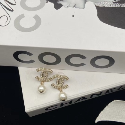 Buy replica Chanel Pearl Drop Earrings and replica jewelry from PICKS Jewelry