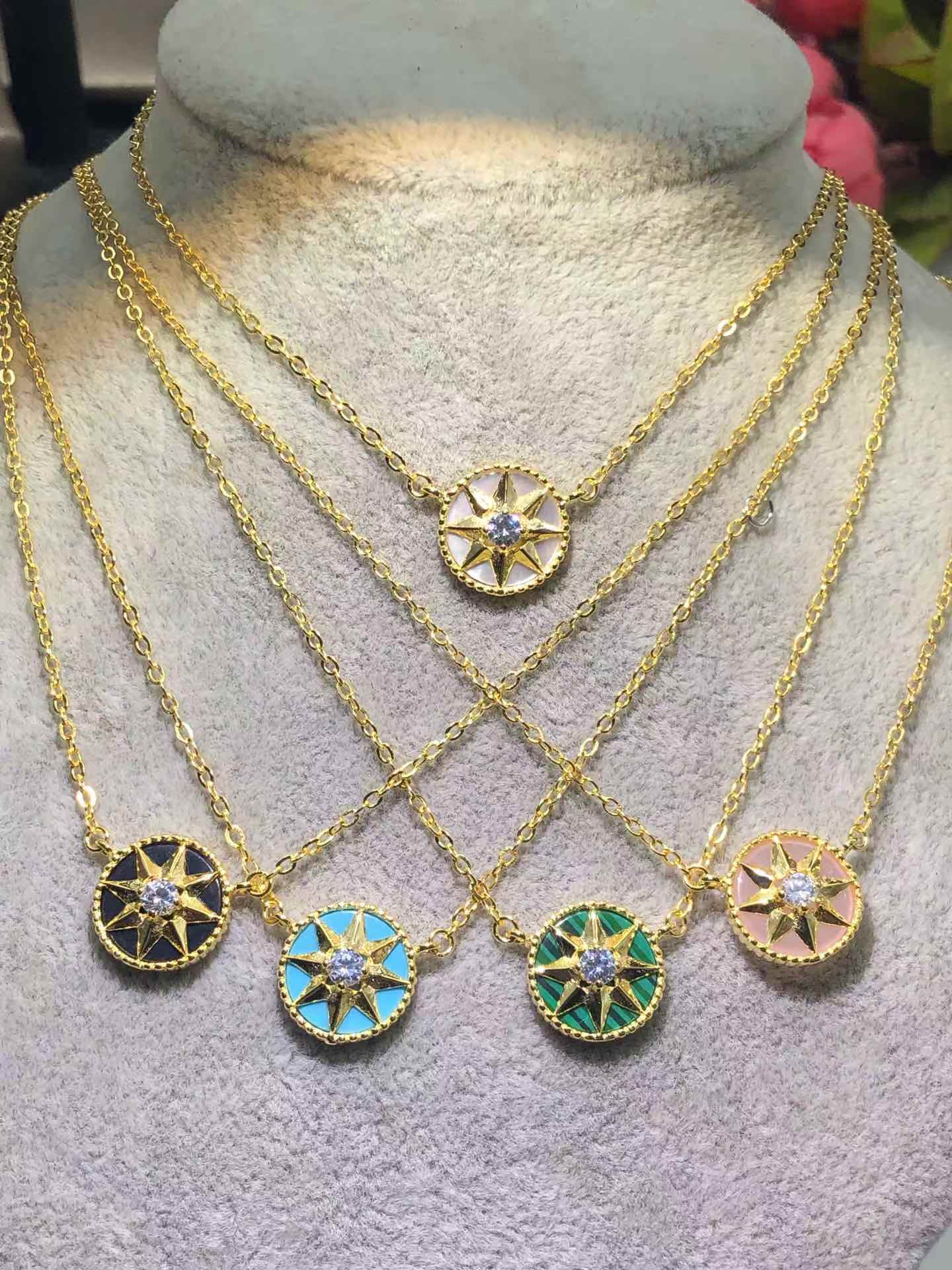 Buy replica Dior Rose Des Vents Pendant Necklace and replica jewelry from PICKS Jewelry