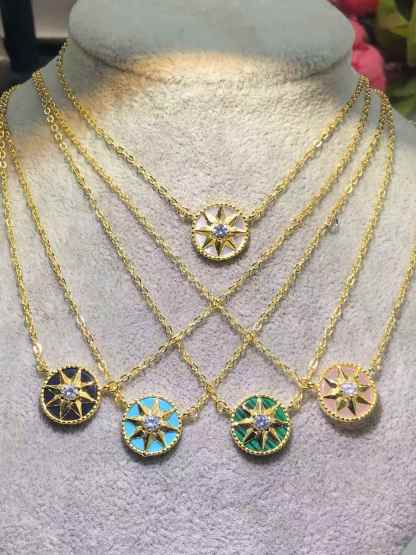 Buy replica Dior Rose Des Vents Pendant Necklace and replica jewelry from PICKS Jewelry