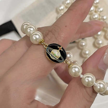 Buy replica Vivienne Westwood Enamel Epoxy Saturn Bracelet and replica jewelry from PICKS Jewelry