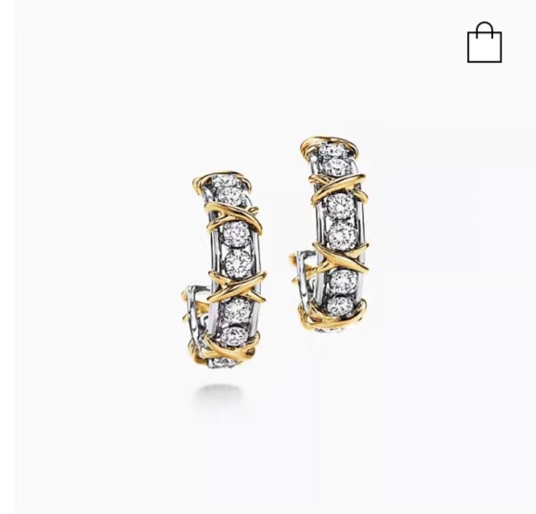 Buy replica Tiffany Cross Earrings and replica jewelry from PICKS Jewelry