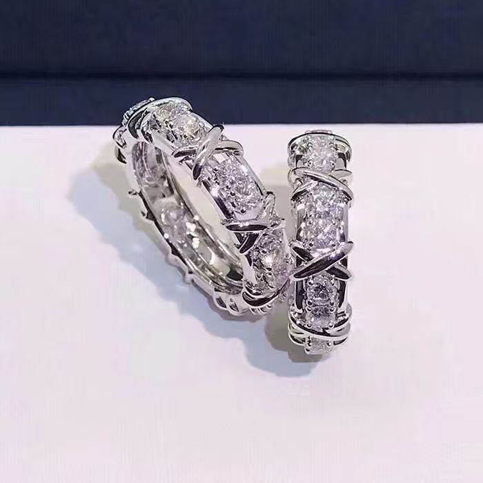 Buy replica Tiffany Cross Ring and replica jewelry from PICKS Jewelry