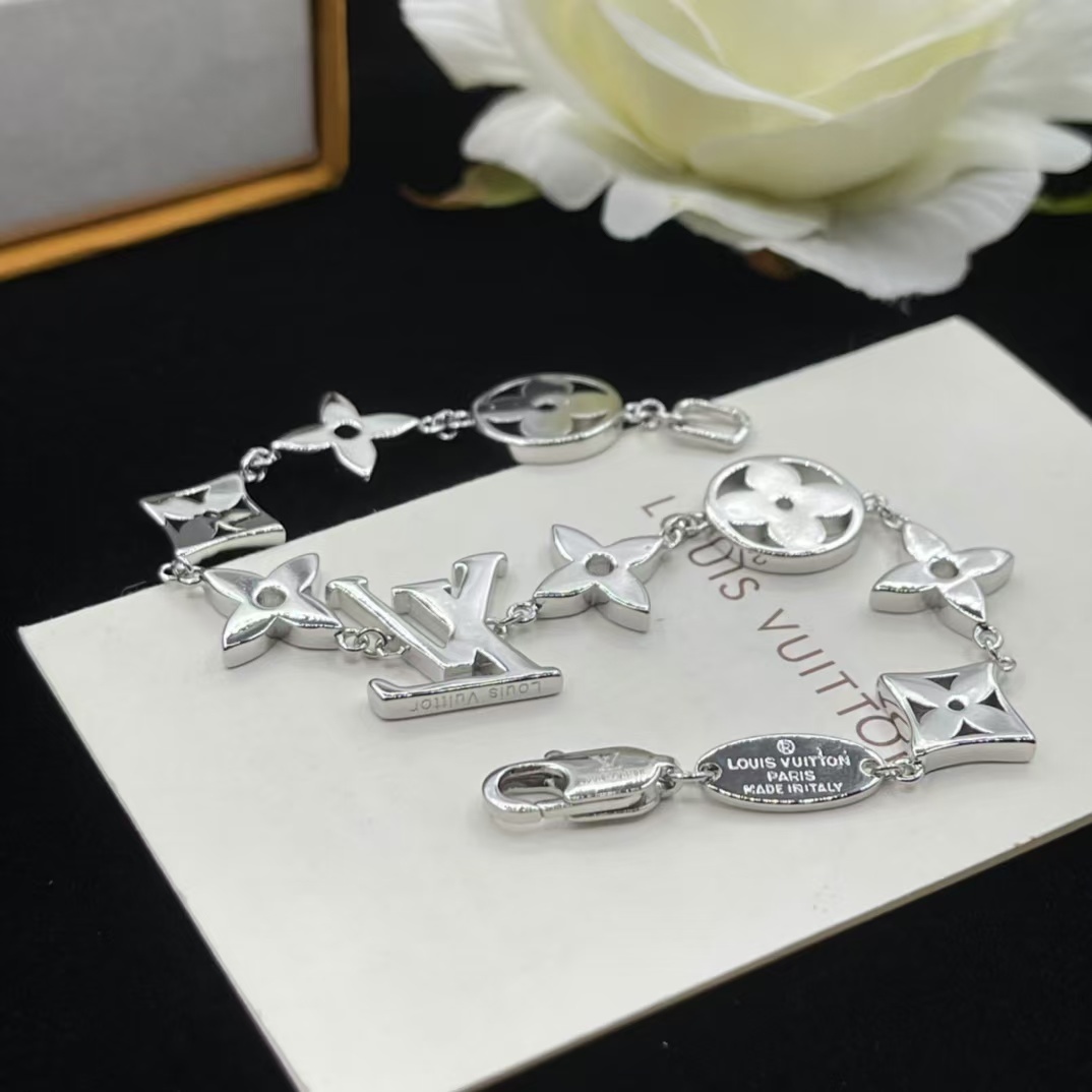 Buy replica Louis Vuitton Star Sun LV Letters Bracelet and replica jewelry from PICKS Jewelry