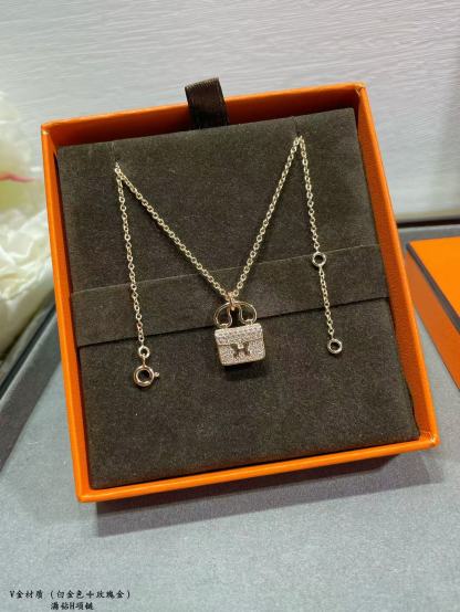 Buy replica Hermes Bag Pendant Necklace and replica jewelry from PICKS Jewelry