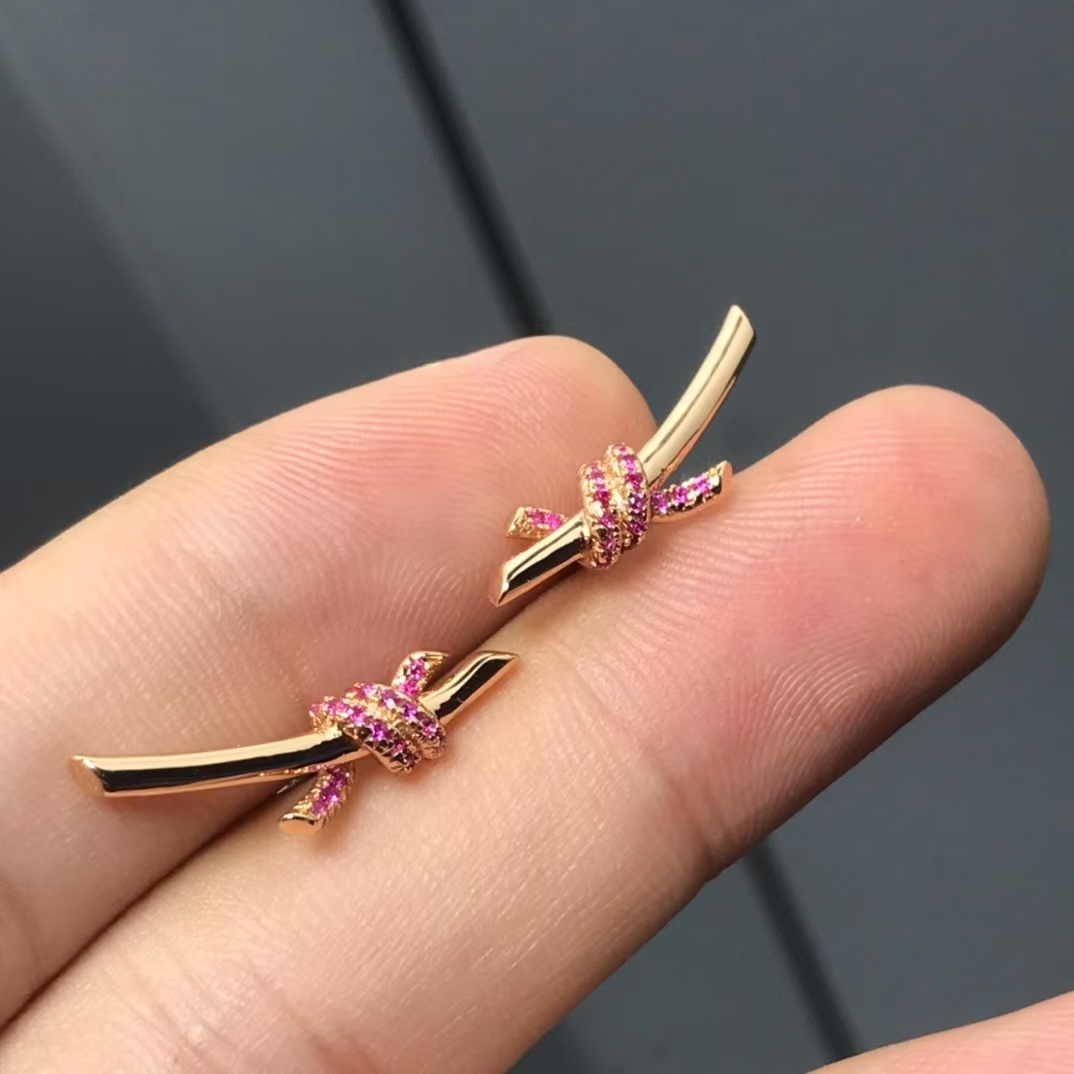 Buy replica Tiffany Knot Earrings and replica jewelry from PICKS Jewelry