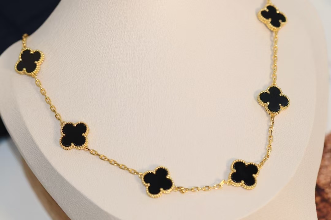 Buy replica Van Cleef & Arpels Vintage Alhambra Necklace, 10 Motifs and replica jewelry from PICKS Jewelry