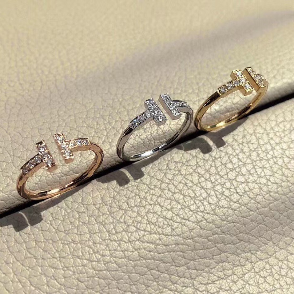 Buy replica Tiffany Doube T Rings and replica jewelry from PICKS Jewelry