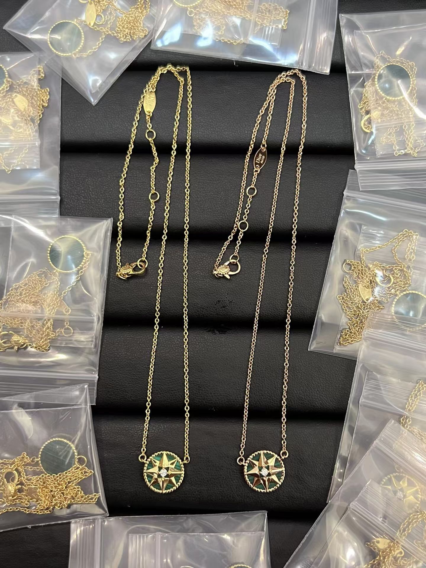 Buy replica Dior Rose Des Vents Pendant Necklace and replica jewelry from PICKS Jewelry