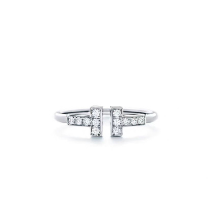 Buy replica Tiffany Doube T Rings and replica jewelry from PICKS Jewelry