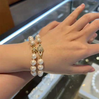 Buy replica Vivienne Westwood 2 Row Pearl Bracelet and replica jewelry from PICKS Jewelry