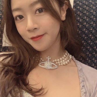 Buy replica Vivienne Westwood Three Row Pearl Necklace and replica jewelry from PICKS Jewelry