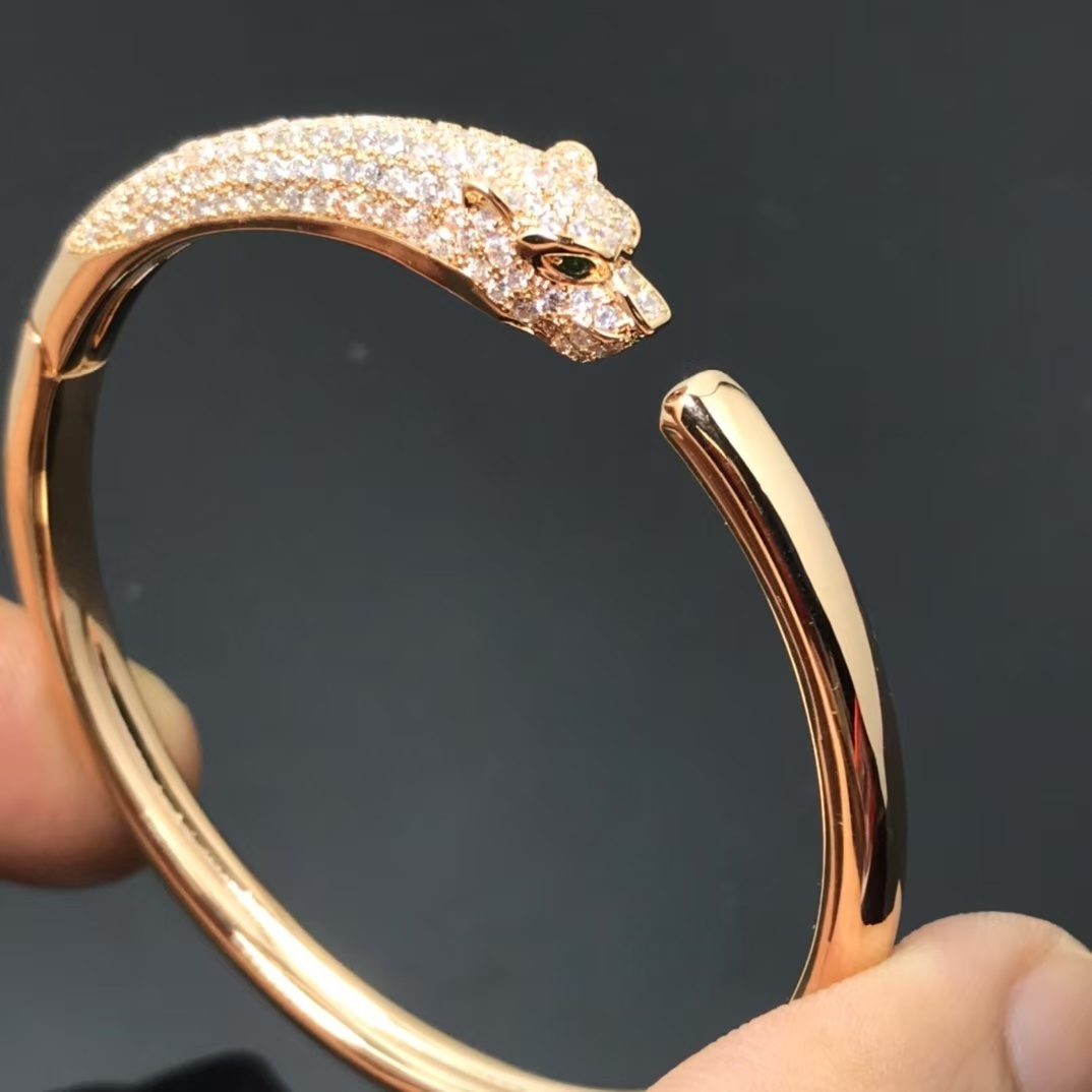 Buy replica Cartier Leopard Head Panthère de Bracelet and replica jewelry from PICKS Jewelry