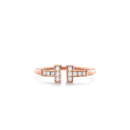 Buy replica Tiffany Doube T Rings and replica jewelry from PICKS Jewelry