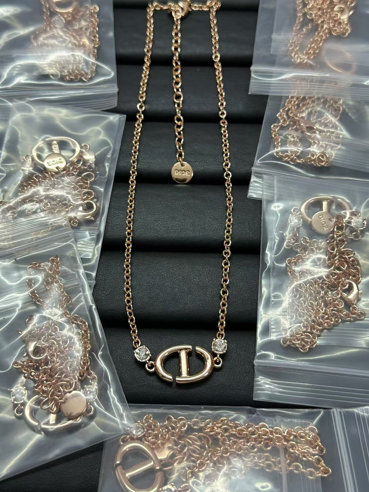 Buy replica Dior CD Navy Necklace and replica jewelry from PICKS Jewelry