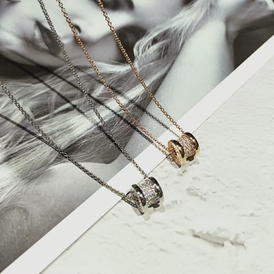 Buy replica Bvlgari B.zero1 Necklace - Full Diamond and replica jewelry from PICKS Jewelry