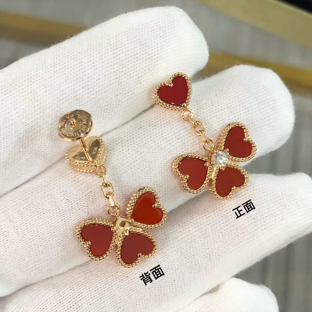 Buy replica Van Cleef & Arpels Sweet Hearts Earrings and replica jewelry from PICKS Jewelry
