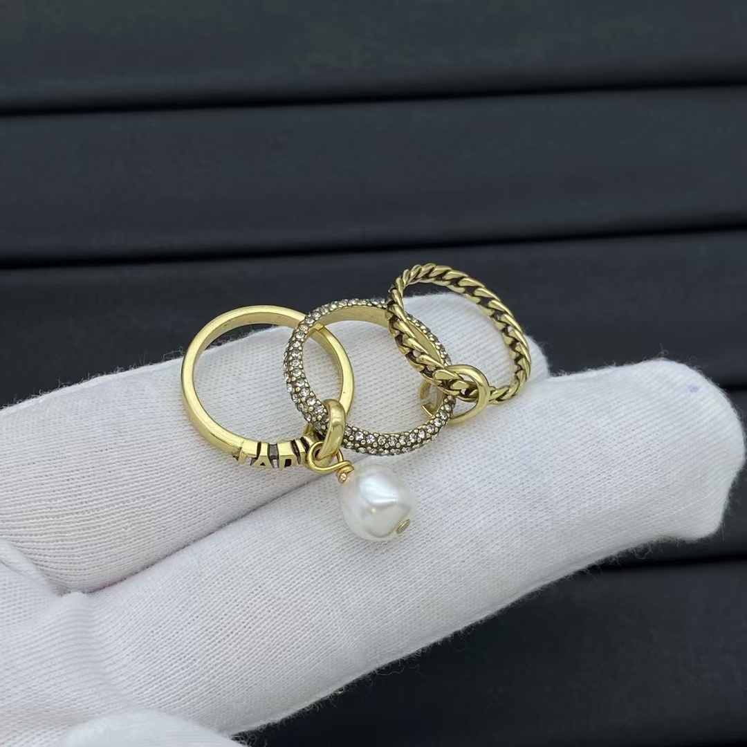 Buy replica Dior Three Finger Conected Ring and replica jewelry from PICKS Jewelry