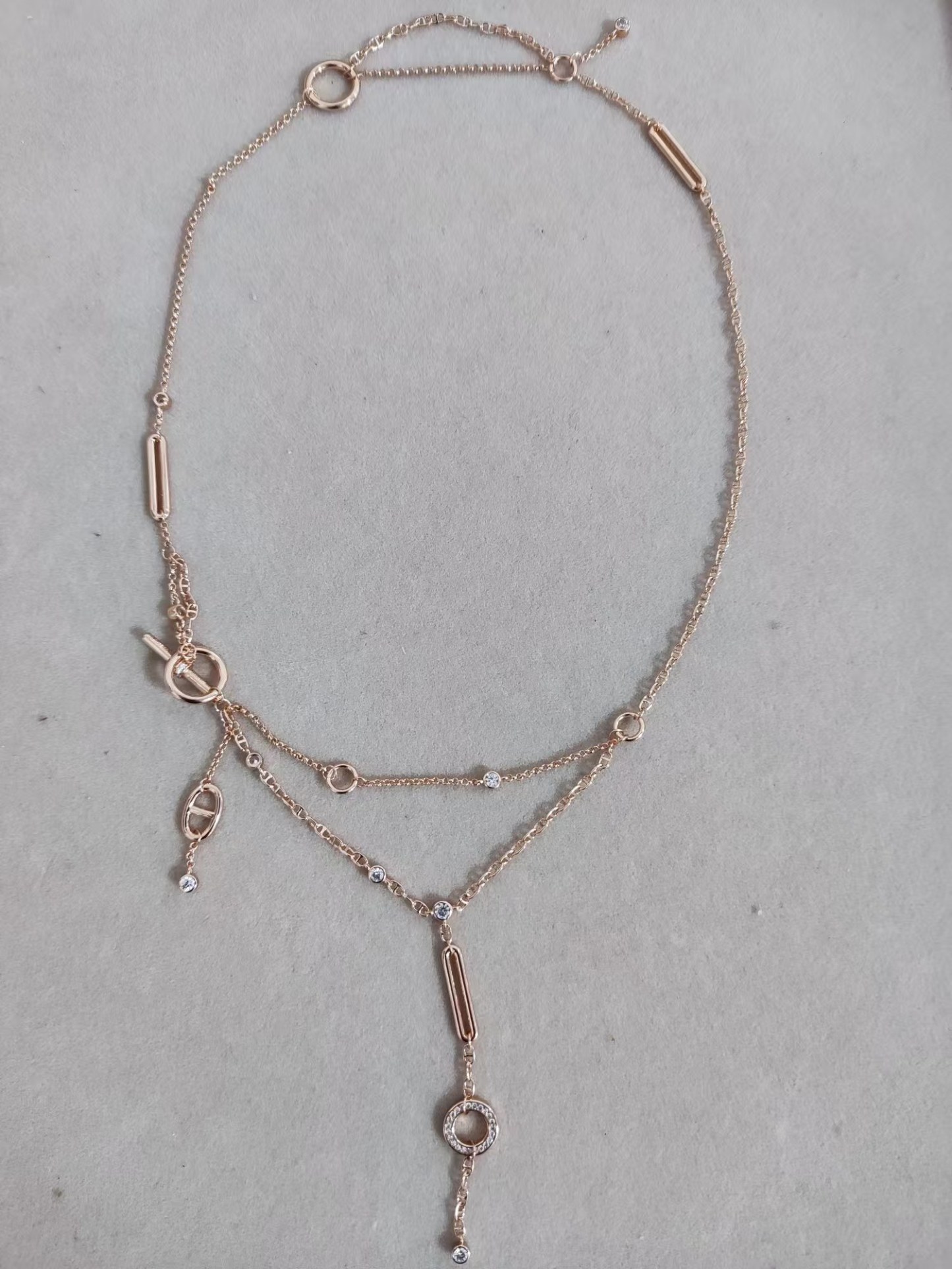 Buy replica Hermes Drop Pendant Y Necklace and replica jewelry from PICKS Jewelry