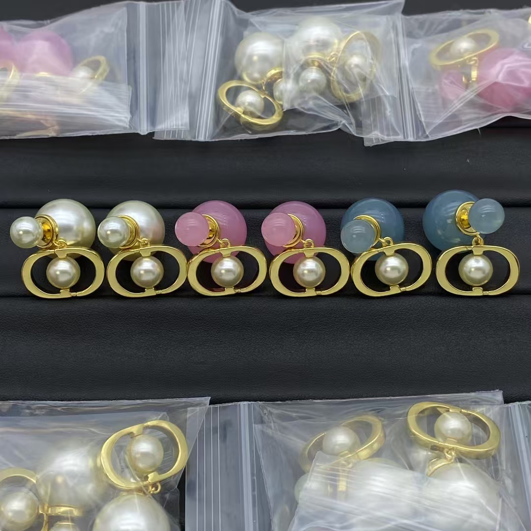 Buy replica Dior Classic CD Dangle Earrings and replica jewelry from PICKS Jewelry