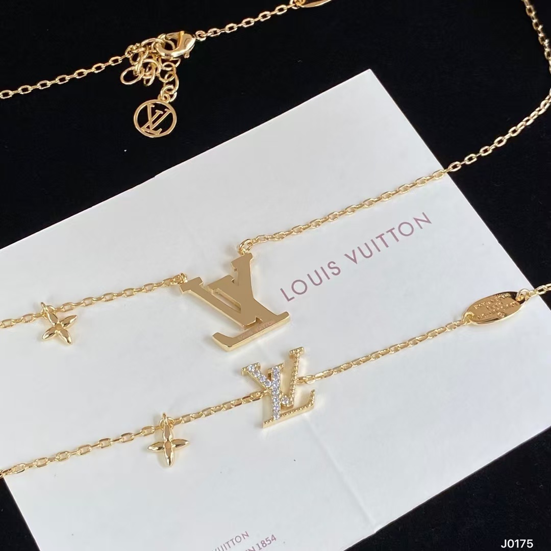 Buy replica Louis Vuitton Diamond LV Letters Bracelet and replica jewelry from PICKS Jewelry