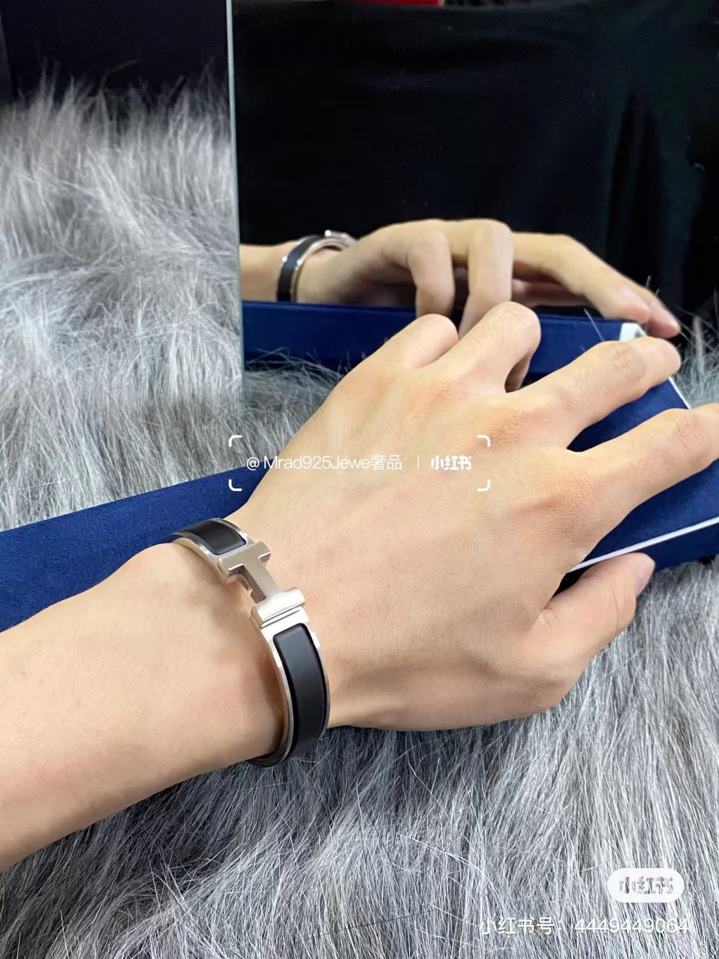 Buy replica Hermes Bermes Darth Vader Bracelet and replica jewelry from PICKS Jewelry