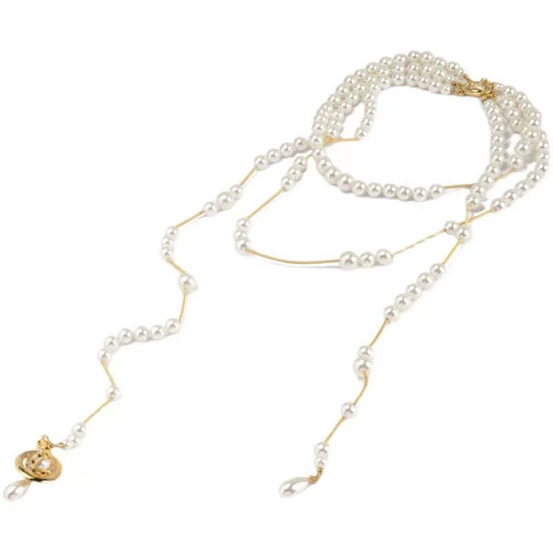Buy replica Vivienne Westwood Broken Pearl Necklace and replica jewelry from PICKS Jewelry