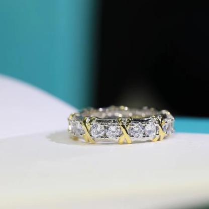 Buy replica Tiffany Cross Ring and replica jewelry from PICKS Jewelry