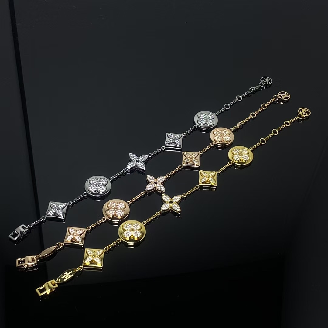 Buy replica Louis Vuitton Diamond Blossom Star Sun Bracelet and replica jewelry from PICKS Jewelry